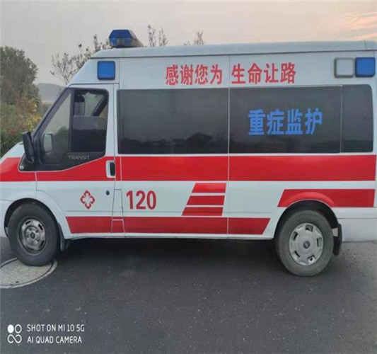 曲周救护车出租服务案例3