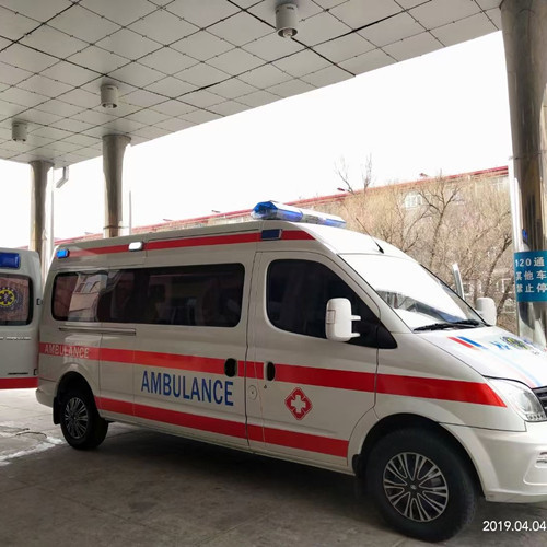 曲周救护车出租服务案例2