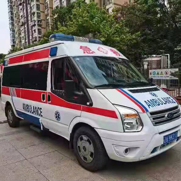 曲周长途救护车护送病人返乡